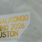 Portugal 2026 World Cup Wc Mdt Match Day Detail Detalle Parche Patch Spain Congo