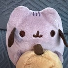 Gund Pusheen Ghost Pumpkin Jack O lantern Halloween Plush Lavender Purple 5   