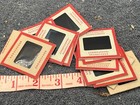 Vintage Lot Red Border Kodak Slide Film Americana Nature 1950s 40s 100 Random