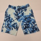 Treasure Bond Kids Tie Dye Sweat Shorts Size L 10-12 Blue White Casual Summer