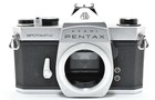 Asahi Pentax Spotmatic Sp 35mm Slr Film Camera M42 Silver Body Japan Vintage