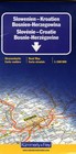 Slovenia Croatia Bosnia-herzegovina Road Map By K  mmerly-frey  2008   brand New 