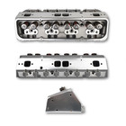 2x Aluminum Cylinder Heads Fit For Sbc Chevy 350 190cc 64cc 2 02 1 60 Angle New