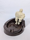 Vintage Michelin Man Bibendum Ashtray Made In U s a  Black Bakelite 1940s-50s