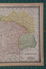 Austria-hungary Vintage Original 1894 Rand Mcnally World Atlas Map Lot