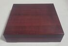 Wooden Mouthpiece Display Case   holds 12  Trumpet  Cornet Or Flugle Mouthpieces