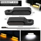 Handlebar Led Turn Signals Blinker Running Light For Harley Sportster 1200 883