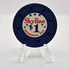 Skyline Casino Henderson Nevada 1964  1 Casino Chip N3912