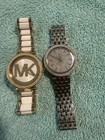 2  Michael Kors Women s Quartz Mk-3235 Wristwatch Gold silver white Bracelet 50m