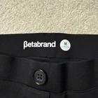 Betabrand Dress Pant Yoga Pants Womens Medium S-petite  29x27  Bootcut Black