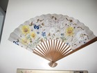 Friends Kept In Our Heart 16 x9  Decorative Fan Pavilion Gift Company Boxed Mib
