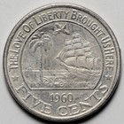 1960 Liberia 5 Cents