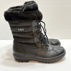 Helly Hansen Women   s Aurora Winter Boots Size 8 5 Faux Fur Primaloft