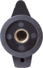 Ced P-k456 Black Phenolic Retro Pointer Knob 1 4 shaft Radio 1pc