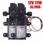 2pack High Pressure 12v 130psi 6l min Electric Diaphragm Water Pump Self Priming