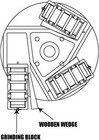 New 6pk Diamond Grinding Blocks For Edco stow  General Equipment Floor Grinders