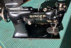 Singer 107w1 Industrial Zig-zag Sewing Machine With Knee Lifter And Catch Pan