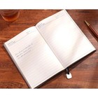 200page Pu Leather Vintage Journal A5 Notebook Lined Paper Writing Diary Planner