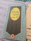  18  Vintage Texaco 1927 Pocket Lubrication Guide  Heating Oil Service Records