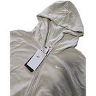 Nike Sportswear Women Oversized Jersey Full-zip Hoodie Light Orewood Brown Nwt