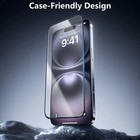4 Pack Full Cover Tempered Glass Screen Protector For Iphone 16  Plus  16 Series