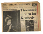 Thousands Mourn For Kennedy Chicago Daily News June 7  1968