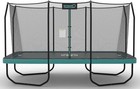  12 Ft 15 Ft Round Trampoline With Safety Enclosure Net  9 X 15 Ft Rectangle 