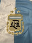 Argentina Home Soccer Jersey World Cup 2022 Messi  10 Xl