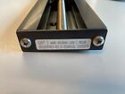 Velmex Unislide Linear Slider With Hand Crank On Gearbox  Series A25  Black