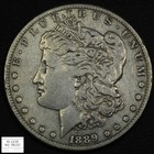 1889 Cc Carson City Morgan Silver Dollar  1 - Cleaned