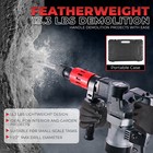 Xtremepowerus 1000w Demolition Electric Chipping Jack Hammer W  Chisel Bit Set