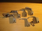 Lot Of 6 Vintage Singer Sewing Machine Presser Foot Feet   Screw