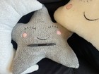 3 Pcs Moon Star Cloud Nursery Pillow Cute Cloud Shaped Pillow Decorative Stuffed