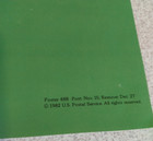 Usps Post Office Promo Lobby Poster Christmas 1982 Stamp Collecting Santa 36x24 