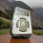 1992 Dominican Republic Peso Piefort  Ngc Pf 69 Ultra Cameo  Heavy Silver