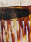 Vintage Faux Tortoise Shell Hair Comb 