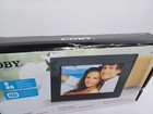 Coby Dp700 Black Widescreen 7  Usb Plug Play Lcd Digital Photo Frame Refurbished