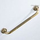 Vintage Brass Bath Safety Bar Bathtub Rail Grab Bathroom Non-slip Shower Handle