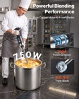 Vevor Commercial Immersion Blender Heavy Duty Hand Mixer 750w Variable Speed