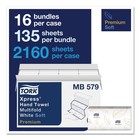 Tork Mb579 3-panel Multifold Hand Towels - White With Blue Leaf  16 carton  New