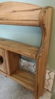 Vintage Wood Wall Display Shelf Knickknacks Art Decor Cottage Core Heart Door 