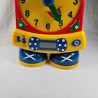 The Learning Journey Telly The Teaching Time Clock  Primary Colors Learning Tool