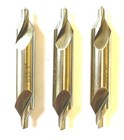  6 60 Deg Center Drill  combined Drill   Countersink  3 Pieces