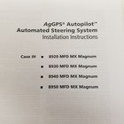 Trimble Autopilot Automated  Steering System Case Ih  Installation Instructions