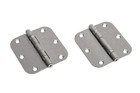 Nova Stainless Steel Mortise Ball Bearing Hinges  3 5  X 3 5  With 5 8  Radius