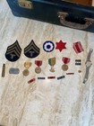 Rare Single Soldier World War 2 Memorabilia Jacket Papers Medals Etc Wwii