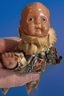 Vintage Crawling Baby Doll 6    Celluloid Mechanical Wind Up Occupied Japan  flaws