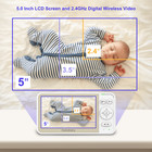 Hellobaby Video Baby Monitor-hb6256 With Remote Pan-tilt And Zoom  1000ft Long