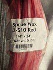Sprue Wax Extruded 2-s10 118822 Red 24  Length X 1 4  Diameter  5lb