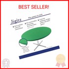 Jigitz Round Game Table Cover Fitted Table Cloth - 36in To 48in Elastic Fit Felt